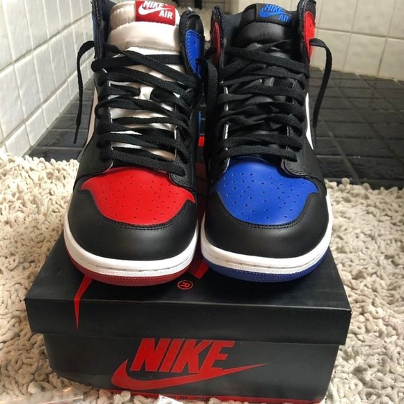 Jordan Shoes Air Jordan Top 3 Gently Used Black Laces Poshmark